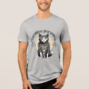 Camiseta Triblenda Padre de gato desplegado para misión miulosa de se