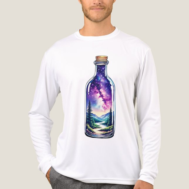Camiseta Triblenda Paisaje de montaña (Anverso )