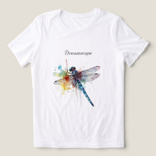 Camiseta Triblenda Paisaje de sueños de libélula, personalizado