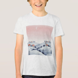 Camiseta Triblenda Paisaje invernal