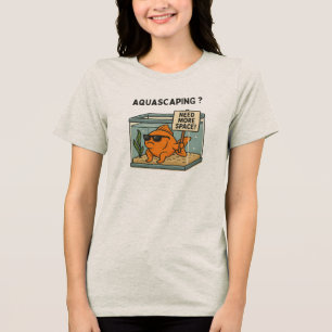 Camiseta Triblenda Paisajismo acuático Peces Divertidos – Humor de Ac