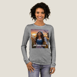 CAMISETA TRIBLENDA PAÍSES BAJOS - HOLANDÉS