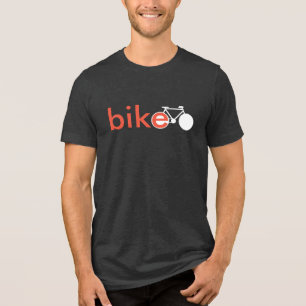 Camiseta Triblenda palabra Guay t / bicicleta + bicicleta gráfica