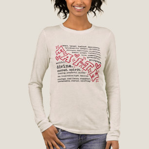Camiseta Triblenda Palabras de fe inspiradoras