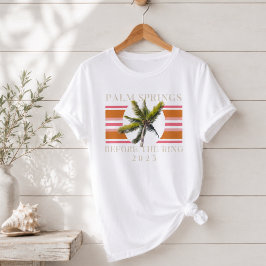 Camiseta Triblenda Palm Springs Antes de la Sortija – Retro Despedida