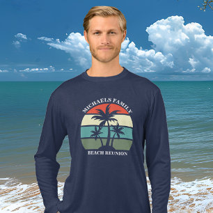 Camiseta Triblenda Palm Tree Palm Tree Sunset Long Sleeve