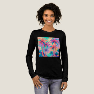 Camiseta Triblenda Palmeras de colores
