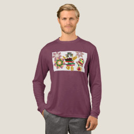 Camiseta Triblenda Pan de jengibre de baile loco