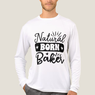 Camiseta Triblenda Panadero genial nacido con talento