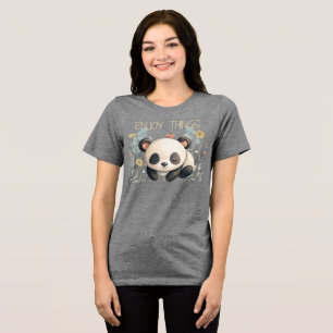 Camiseta Triblenda Panda Enjoy Things