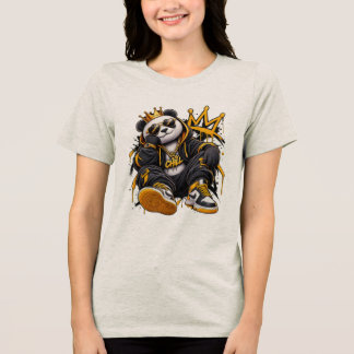 Camiseta Triblenda Panda Fresco Coronado – Panda Hip Hop de Ropa Urba