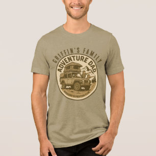 Camiseta Triblenda Papá Aventurero – CLUB DE EXPEDICIÓN DE FIN DE SEM