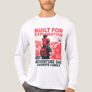 Camiseta Triblenda Papá Aventurero – CONSTRUIDO PARA LA EXPLORACIÓN