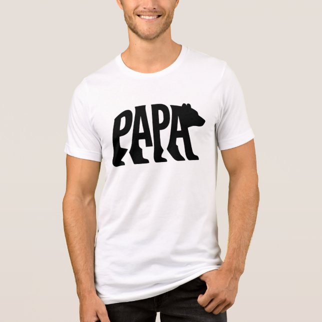 Camiseta Triblenda Papa Bear (Anverso)