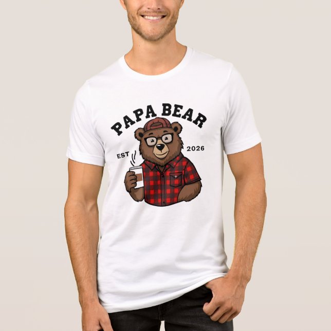 Camiseta Triblenda Papa Bear 2026 t-shirt/hoodie (Anverso)