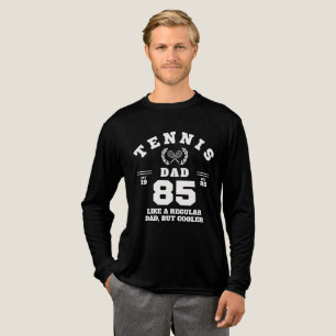 Camiseta Triblenda Papá de tenis divertido deportes Establecido 1985