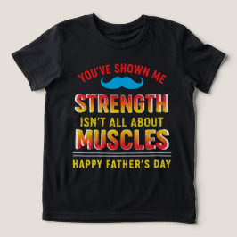 Camiseta Triblenda "Papá: Fuerza Silenciosa, Gran Impacto"