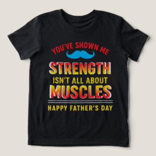 Camiseta Triblenda "Papá: Fuerza Silenciosa, Gran Impacto"