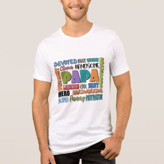 Camiseta Triblenda Papa — Los muchos Gorras que lleva camiseta