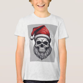 Camiseta Triblenda Papá Noel esqueleto