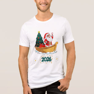 Camiseta Triblenda Papá Noel Pirata 2026   Navidad 