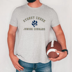 Camiseta Triblenda Papa Puma Junior de Stoney Creek Gris de Garra
