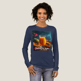 CAMISETA TRIBLENDA PAPAYA - BESO TROPICAL