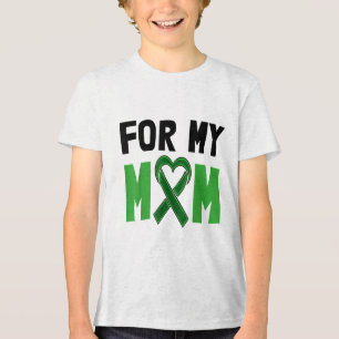 Camiseta Triblenda Para mi mamá Estigma Cinta Verde Hija Salud Mental