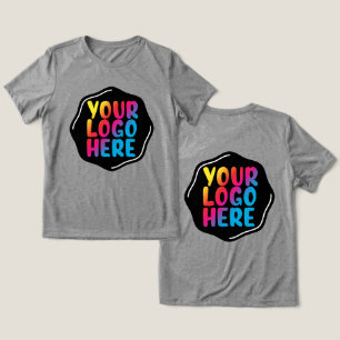 Camiseta Triblenda Para su mamá Nueva Mamá Agregue su logotipo aquí P