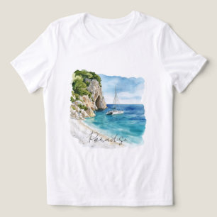 Camiseta Triblenda Paraíso Costa Azul