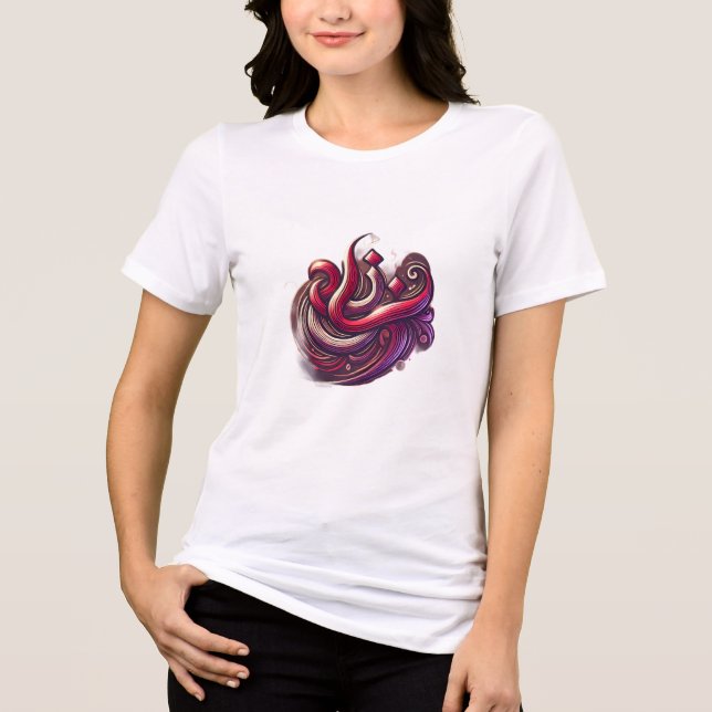 Camiseta Triblenda paraíso favor amor 7777 (Anverso)
