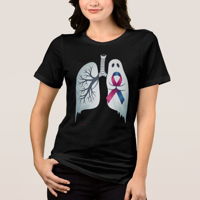 Camiseta Triblenda Paranormal Happy Lungs Project Fundraiser Shirt (Anverso)
