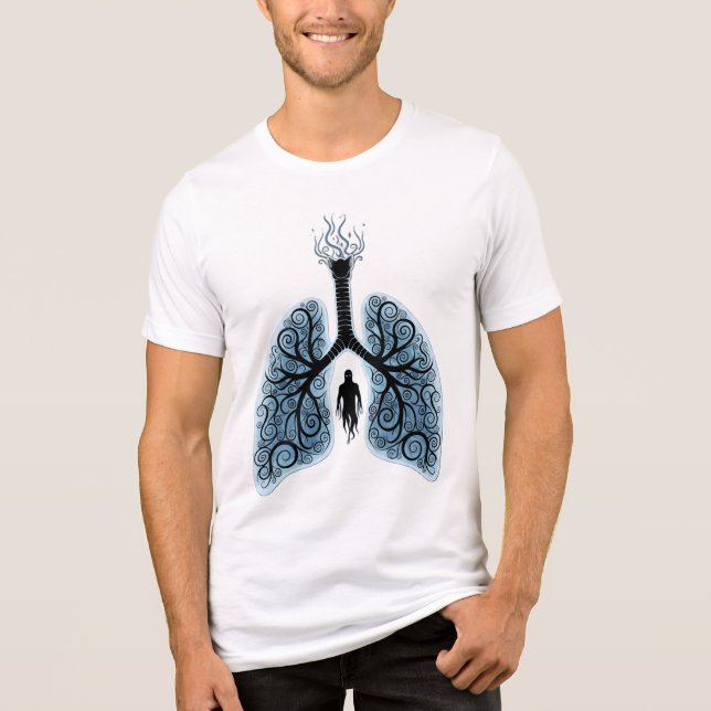 Camiseta Triblenda Paranormal Happy Lungs Project Fundraiser Shirt v2 (Anverso)