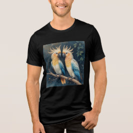 Camiseta Triblenda Pareja Cockatoo Parrot