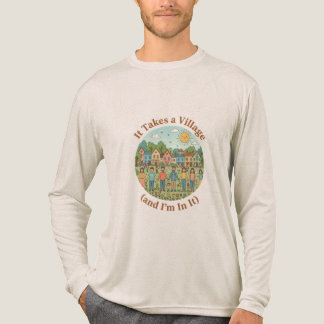 Camiseta Triblenda Parenting Village Quote – It Takes a Village (and 