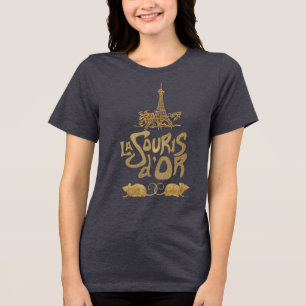 Camiseta Triblenda París Belle Epoque Cocina Francesa de Ratón Capric
