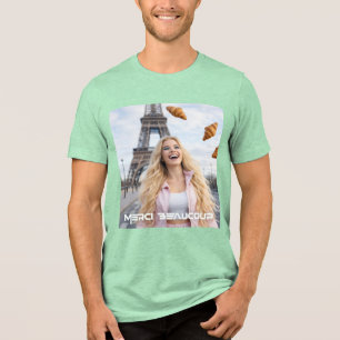 CAMISETA TRIBLENDA PARÍS - MUCHAS GRACIAS
