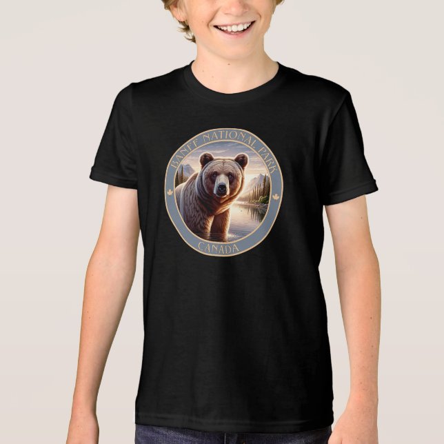 Camiseta Triblenda Parque nacional Banff Canadá (Anverso)