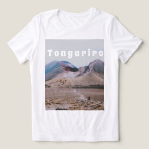 Camiseta Triblenda Parque Nacional Tongariro, Nueva Zelanda Recuerdo
