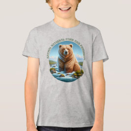 Camiseta Triblenda Parque nacional y preservación de Katmai