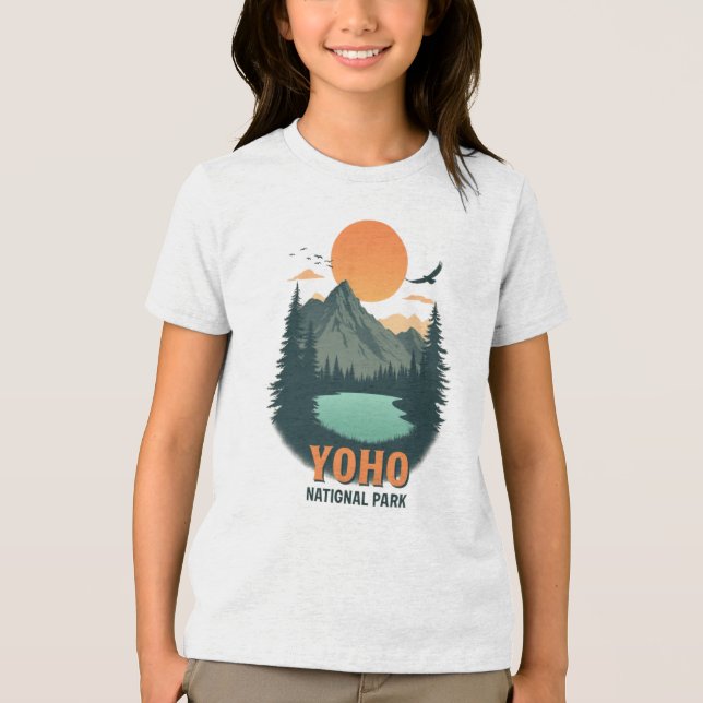 Camiseta Triblenda Parque nacional Yoho (Anverso)