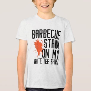 Camiseta Triblenda Parrillada De Barbacoa En Mis Hombres De Carne Bbq