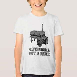 Camiseta Triblenda Parrillada divertida, Bbq, Smoker, Profesional But