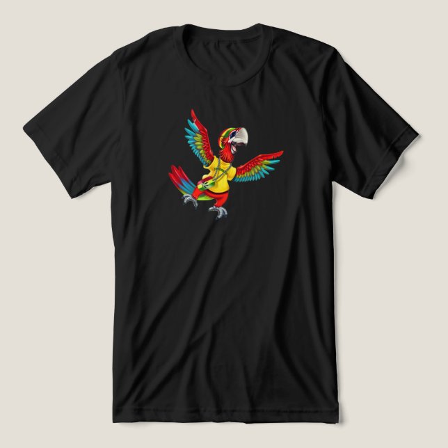 Camiseta Triblenda Parrot of the Jackstone Dibs story (Diseño delantero )