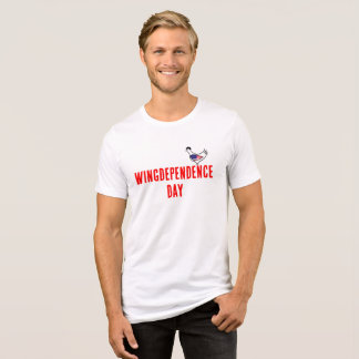 Camiseta Triblenda Parte Trasera en Blanco