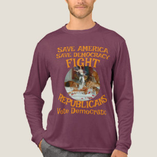 CAMISETA TRIBLENDA PARTIDO DEMÓCRATA ZL X1 KP COSTO DE ATENCIÓN MÉDIC