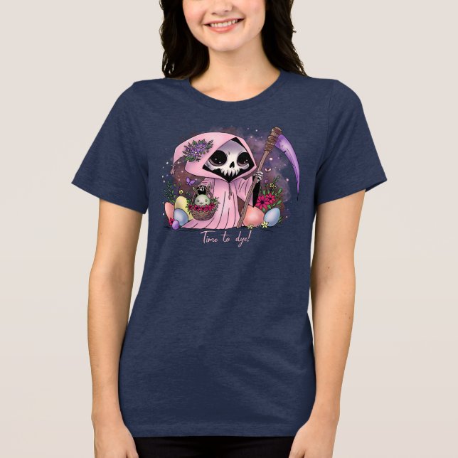 Camiseta Triblenda Pascua Grim Reaper (Anverso)