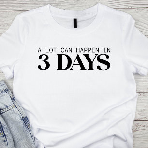 Camiseta Triblenda Pascua, se levanta cruz y puede pasar mucho 3 días