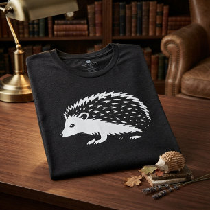 Camiseta Triblenda Paseo de erizo minimalista