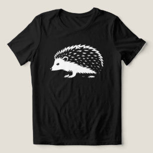 Camiseta Triblenda Paseo de erizo minimalista